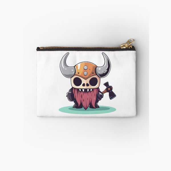Item preview, Cute Viking Skull Cartoon Character Design designed and sold by GoldenTealArts.