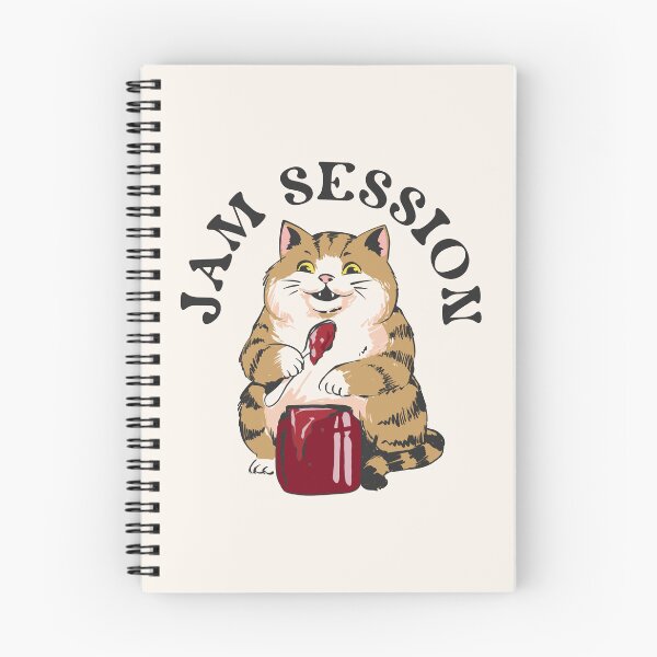 Item preview, Jam Session - Fat Cat Enjoying designed and sold by FlashCraft Design.