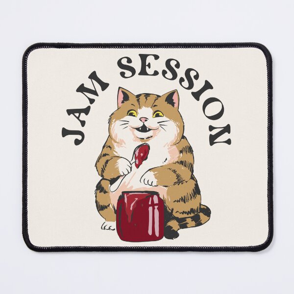 Item preview, Jam Session - Fat Cat Enjoying designed and sold by FlashCraft Design.