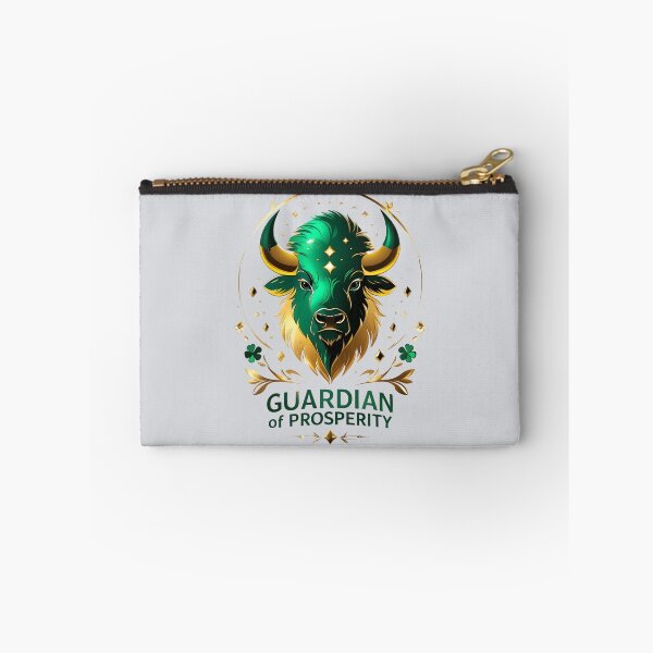 Item preview, Guardián de la prosperidad: animal espiritual bisonte de la suerte, obra de arte de LaLi Designs designed and sold by LaLi-Designs.