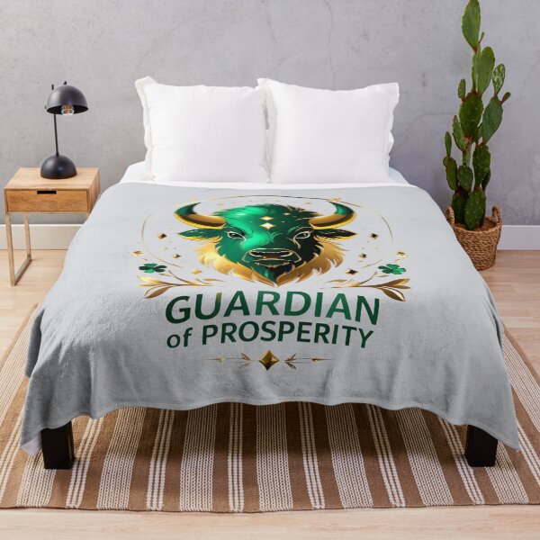 Item preview, Guardian of Prosperity - Lucky Bison Spirit Animal Art by LaLi Designs designed and sold by LaLi-Designs.