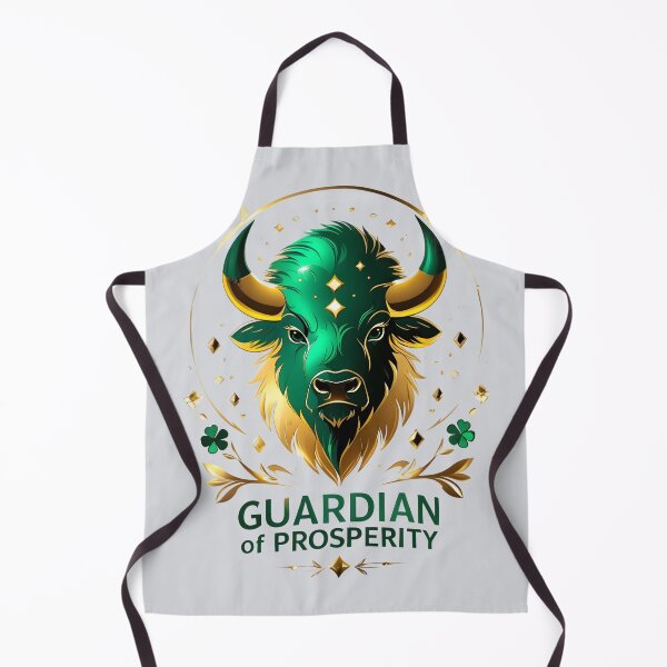 Item preview, Guardian of Prosperity - Lucky Bison Spirit Animal Art by LaLi Designs designed and sold by LaLi-Designs.