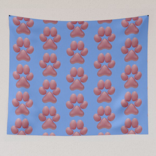 Item preview, Wolf-styled 3D Pawpad Design (Pink) designed and sold by Daymusik.