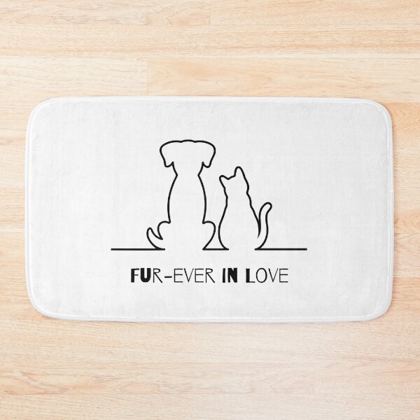 Item preview, Minimal Dog & Cat Lover Line Art – Pet Lover, Dog Lover Gift for Couple, Girlfriend, Boyfriend designed and sold by PuralunaCreations.