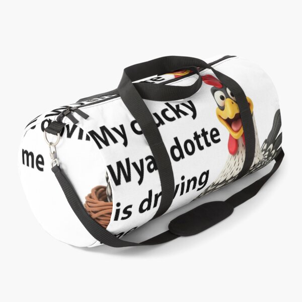 Item preview, My Clucky Wyandotte is Driving me CRAZY designed and sold by AnTartstudios.