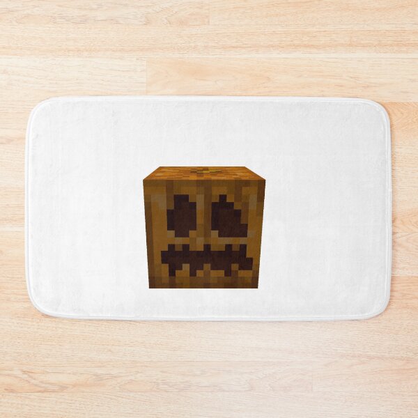 Item preview, Minecraft carved pumpkin designed and sold by MishaMMillard.