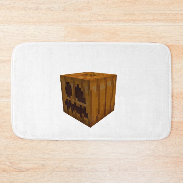 Item preview, Minecraft carved pumpkin  designed and sold by MishaMMillard.