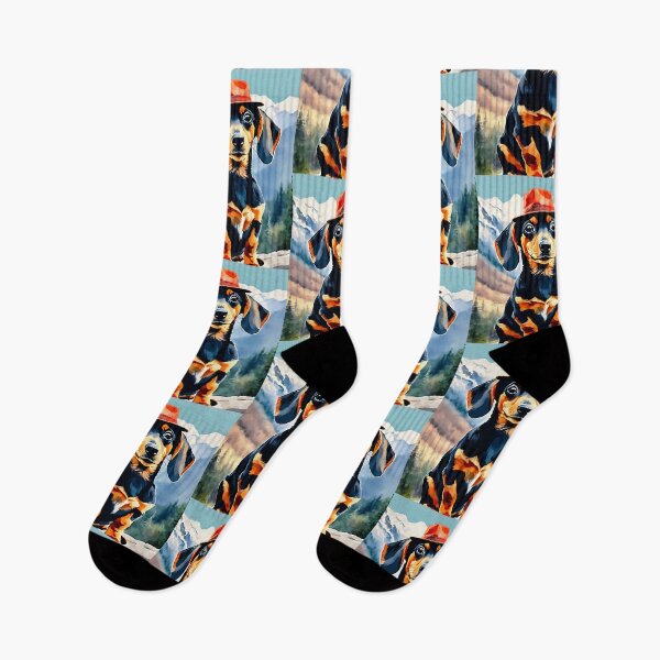Item preview, Peaks and Paws: Mountain Climbing | Dachshund, Sausage and Wiener Dog Adventure  designed and sold by therealbooty.