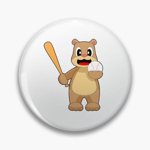 Item preview, Bear Baseball Baseball bat designed and sold by Snabdesign84.