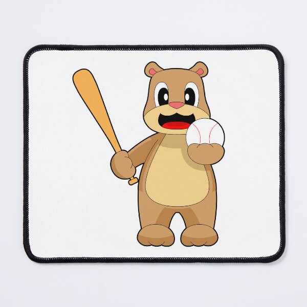 Item preview, Bear Baseball Baseball bat designed and sold by Snabdesign84.