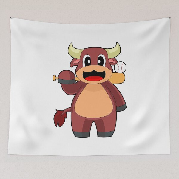 Item preview, Bull Baseball Baseball bat designed and sold by Snabdesign84.