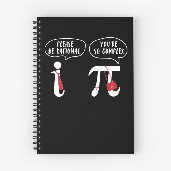 Item preview, MATH TEACHER STUDENT JOKE RATIONAL VS COMPLEX NUMBERS PI DAY designed and sold by NiibDesigns.