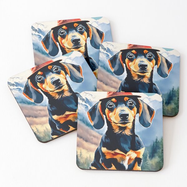 Item preview, Peaks and Paws: Mountain Climbing | Dachshund, Sausage and Wiener Dog Adventure  designed and sold by therealbooty.