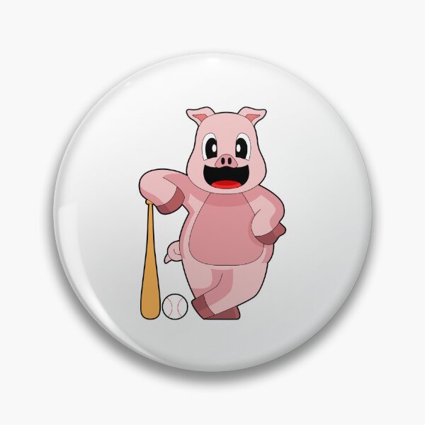Item preview, Pig Baseball Baseball bat designed and sold by Snabdesign84.