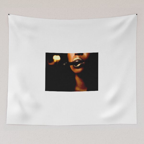 Item preview, Golden Lips with Cigar designed and sold by Mark Fischer.