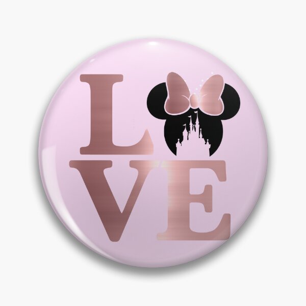 Item preview, Minnie Ears Love Valentine , Rose Gold  designed and sold by No11DigitalArt.