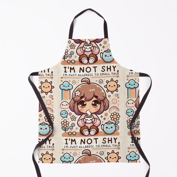 Item preview, Shyness has nothing to do with avoiding small talk. designed and sold by cherryfoxy24.