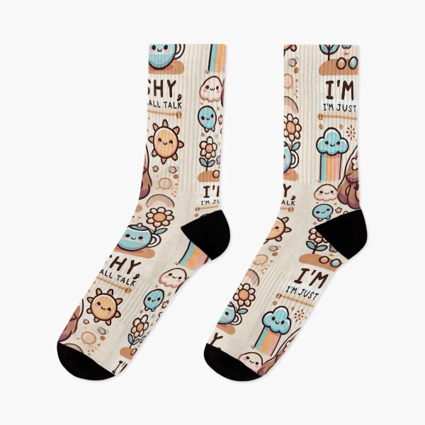 Item preview, Shyness has nothing to do with avoiding small talk. designed and sold by cherryfoxy24.