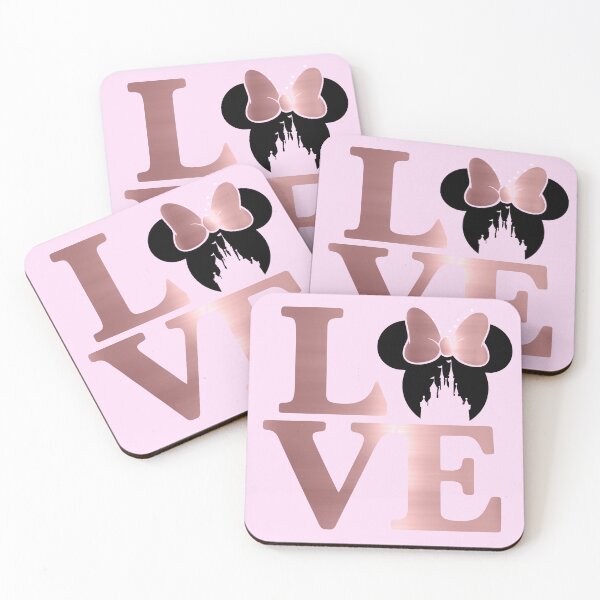Item preview, Minnie Ears Love Valentine , Rose Gold  designed and sold by No11DigitalArt.