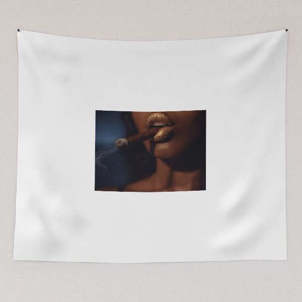 Item preview, Golden Lips with Cigar designed and sold by Mark Fischer.