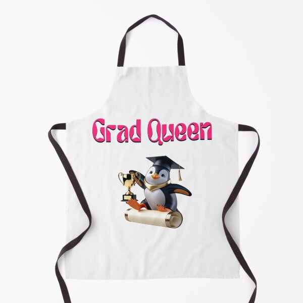 Item preview, Grad Penguin Queen: Regal Graduation designed and sold by TasteTicker.