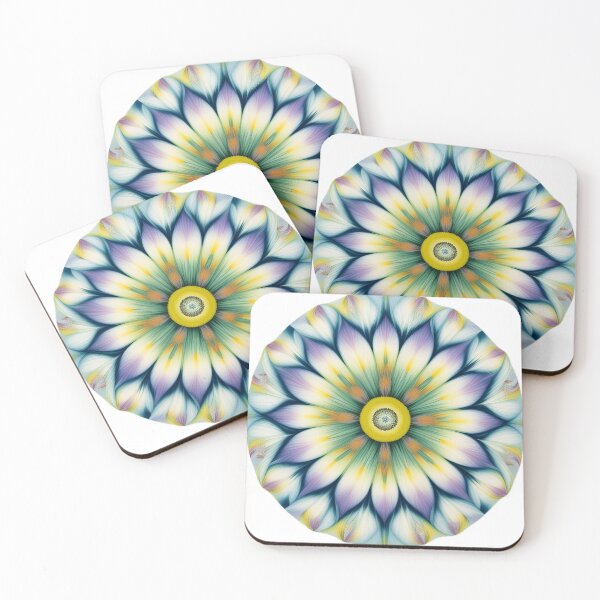 Item preview, Floral kaleidoscope rosette designed and sold by Ponted.