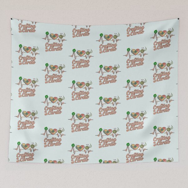 Item preview, Crafting Is My Cardio Funny Crafters designed and sold by tamdevo1.
