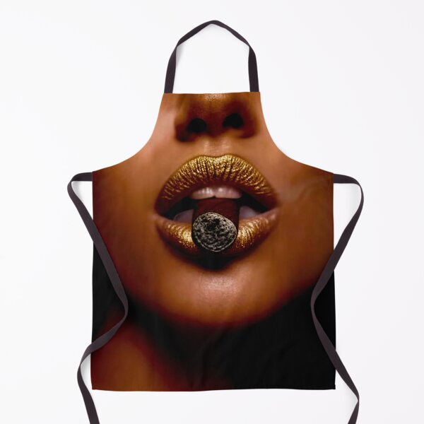 Item preview, Golden Lips with Cigar designed and sold by Mark Fischer.