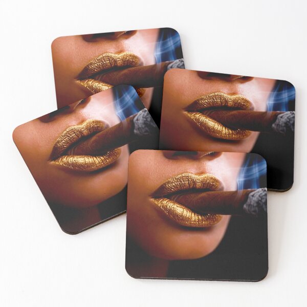 Item preview, Golden Lips with Cigar designed and sold by Mark Fischer.