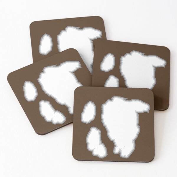 Item preview, Big White Cow Pattern | Brown Cowhide Pattern designed and sold by PatternPen.
