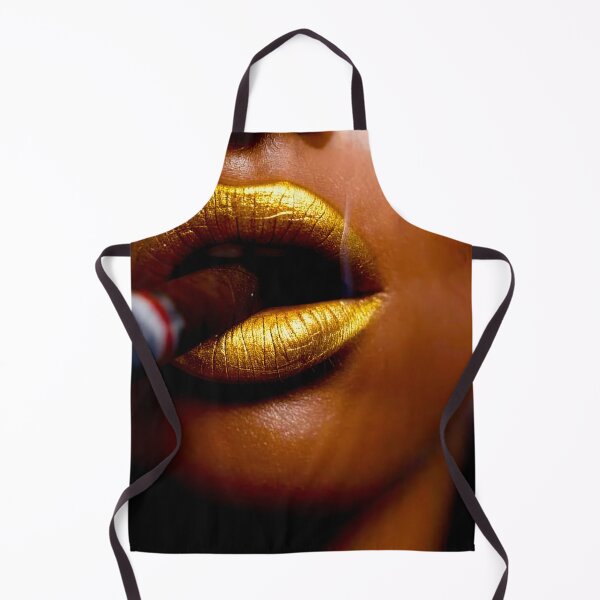Item preview, Golden Lips with Cigar designed and sold by Mark Fischer.