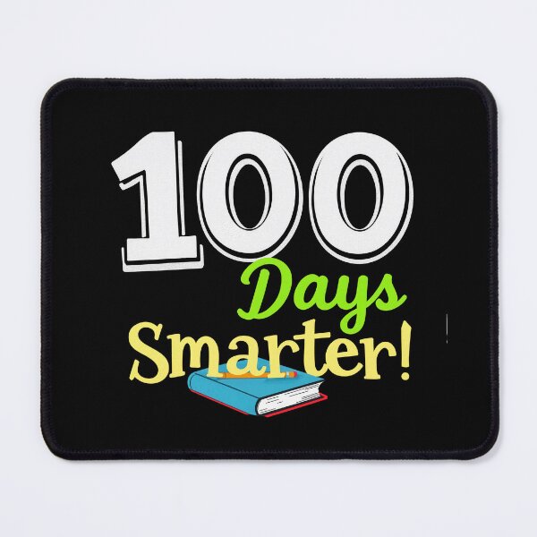 Item preview, 100 Days Smarter Educational Celebration Design designed and sold by Vago.