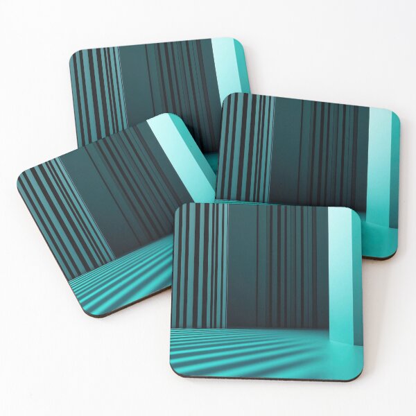 Item preview, Teal and black interior design designed and sold by anytka.