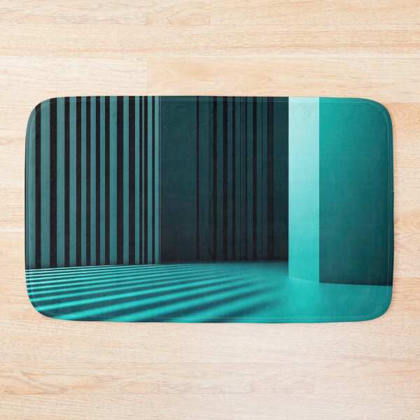 Item preview, Teal and black interior design designed and sold by anytka.