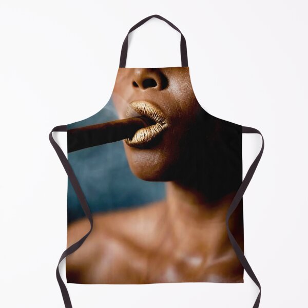 Item preview, Golden Lips with Cigar designed and sold by Mark Fischer.