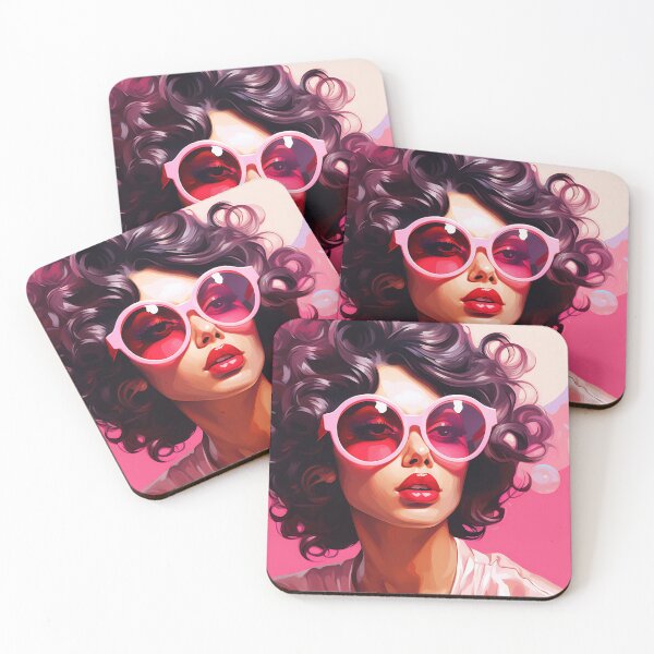 Artikelvorschau, Retro-Pink-Bubblegum-Glamour entworfen und verkauft von anytka.