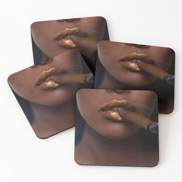Item preview, Golden Lips with Cigar designed and sold by Mark Fischer.