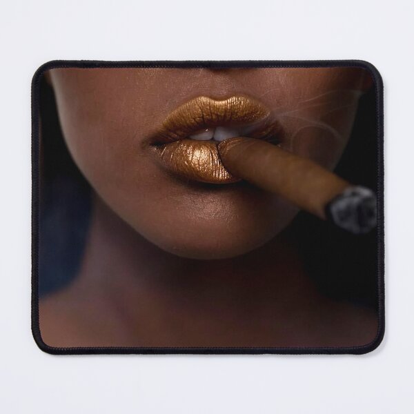 Item preview, Golden Lips with Cigar designed and sold by Mark Fischer.
