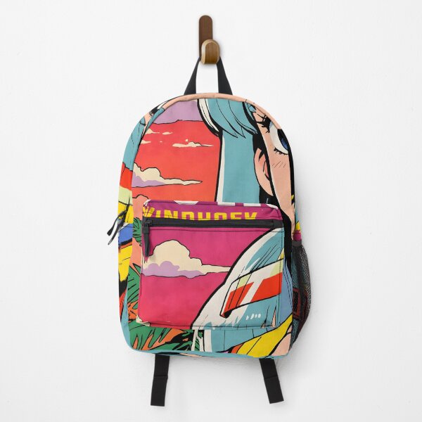 Item preview, Windhoek Namibia Retro Anime Girl 80s Vintage Travel designed and sold by Retro-Anime9.