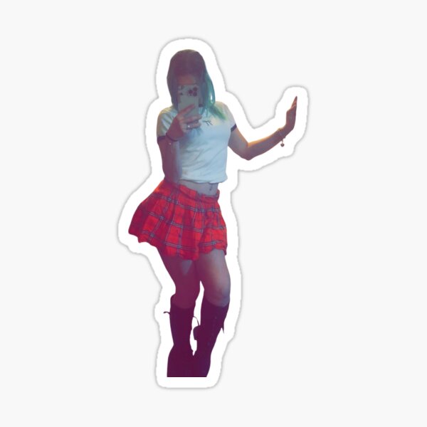 zoey selfie pose Sticker
