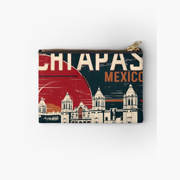 Item preview, Chiapas Mexico 1950s Vintage Travel Tourism Poster  designed and sold by TravelersGems.
