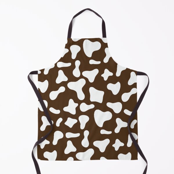 Item preview, Patrón de vaca blanca sobre vaca marrón chocolate | Patrón de vaca Holstein designed and sold by PatternPen.