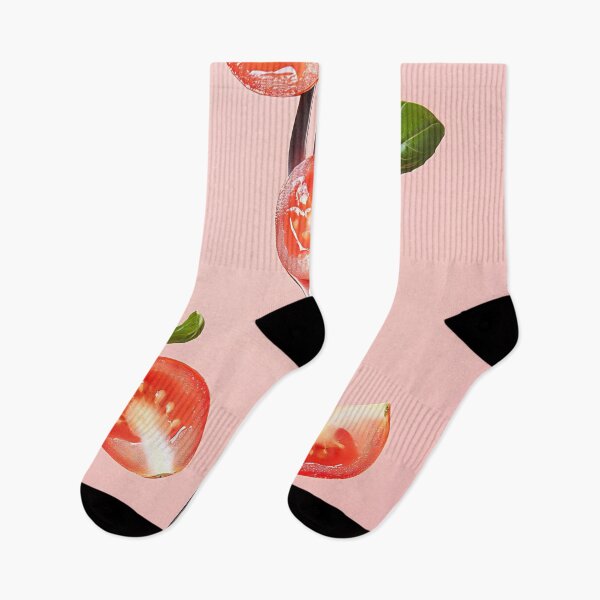 Item preview, Fresh tomato slices on a fork designed and sold by anytka.