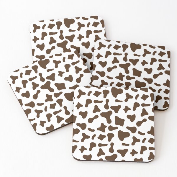 Item preview, Patrón de vaca marrón chocolate | Patrón de vaca Holstein designed and sold by PatternPen.