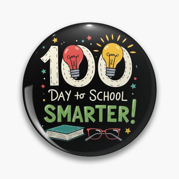 Item preview, 100 Days to School Smarter Light Bulb Design designed and sold by Vago.