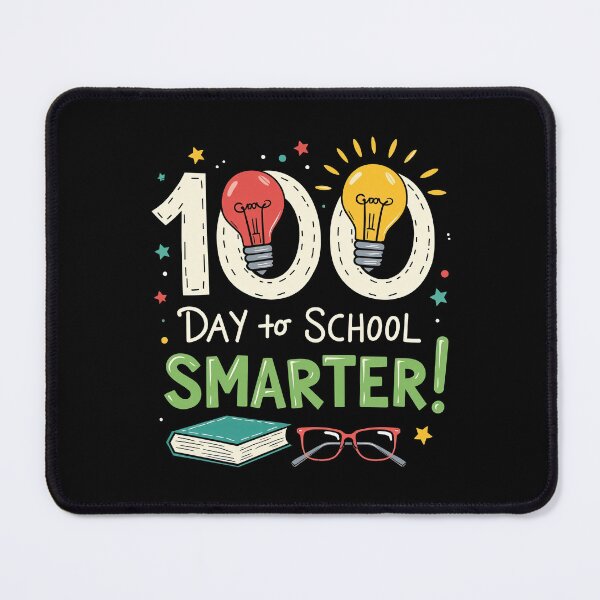 Item preview, 100 Days to School Smarter Light Bulb Design designed and sold by Vago.
