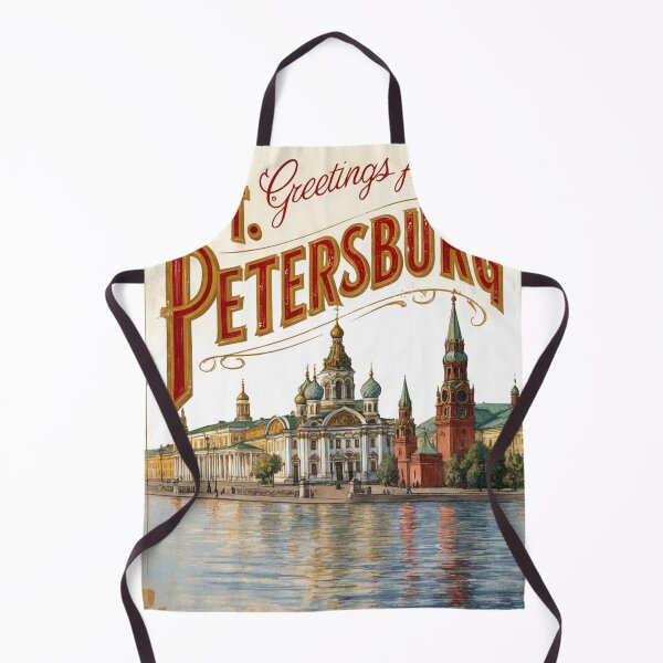 Item preview, St Petersburg Vintage Travel Retro Postcard Design designed and sold by TravelPostcardGems.