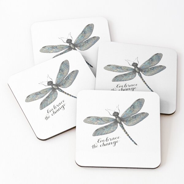 Item preview, Embrace the Change Dragonfly designed and sold by RebelPaintBrush.