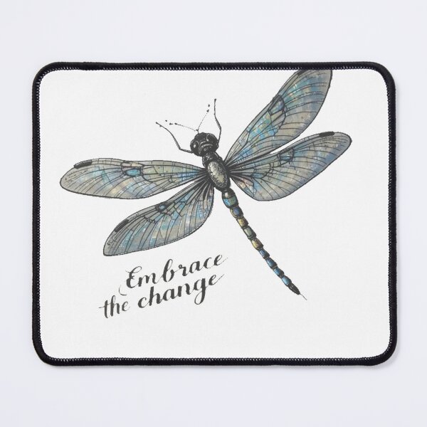 Item preview, Embrace the Change Dragonfly designed and sold by RebelPaintBrush.