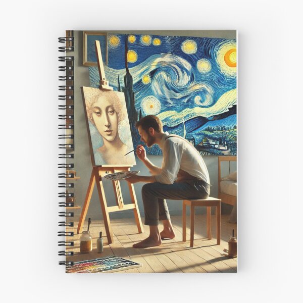 Item preview, The Modern Van Gogh designed and sold by ZenOfAIarts.
